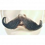 Lacey Wigs Mustache - Handlebar (Human Hair)