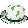 Hats - Shamrock Print Derby Hat