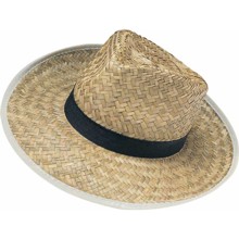Hats - Straw Fedora Hat - Price: $5.63