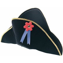 Hats - Velvet Bi-Corn Hat - Price: $39.38