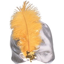 Hats - Silver Lam� Turban - Price: $22.50