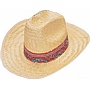 Hats - Straw Western Hat with Bandana