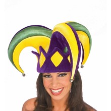 Hats - Mardi Gras Royale Jester Hat - Price: $19.90