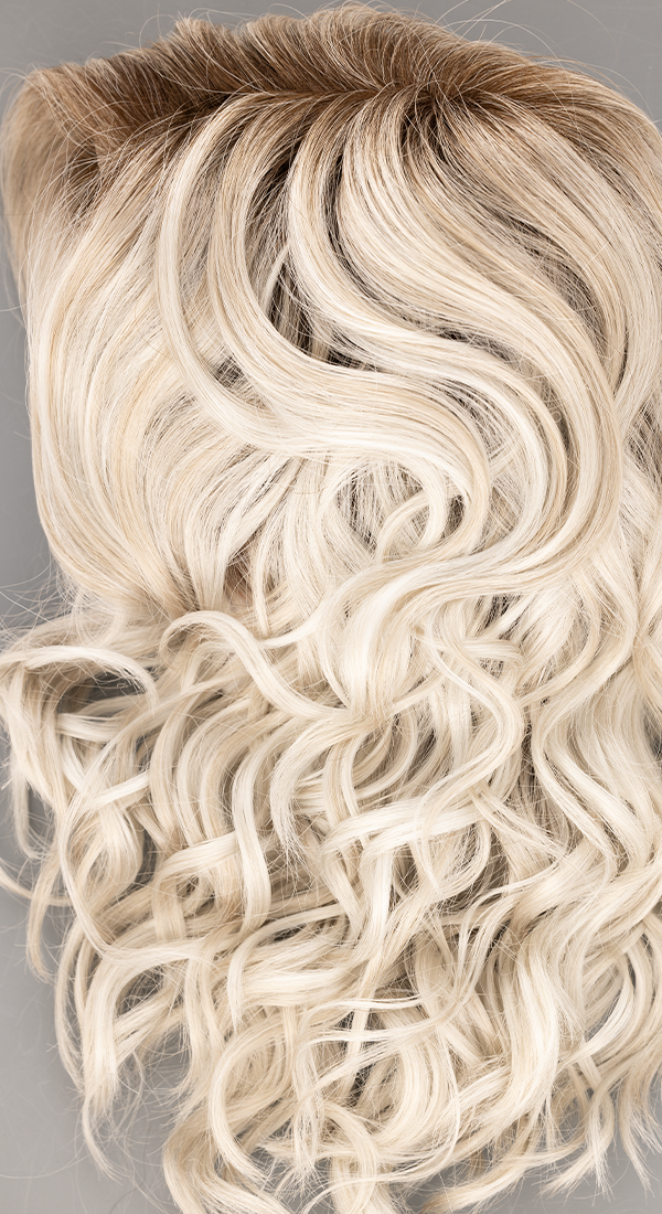 SilverSunRT8 - Platinum Blonde with just a hint of silver and Gold with Dark Brown Roots
