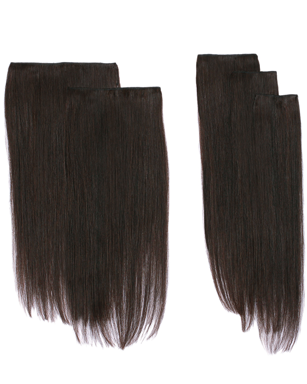16" Remy Human Hair 5pc Extension Kit - Hairdo Hairpieces