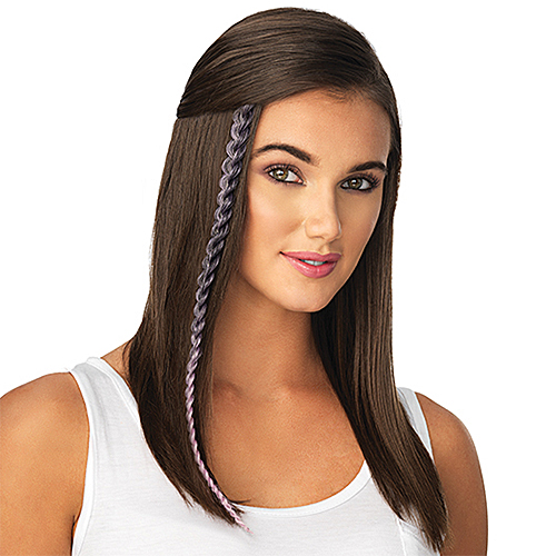 Metalic Braid Extensions, By Put On Pieces