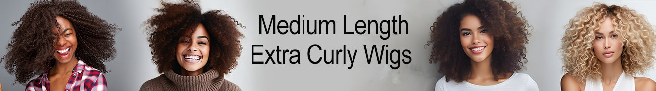 Medium Length, Extra Curly