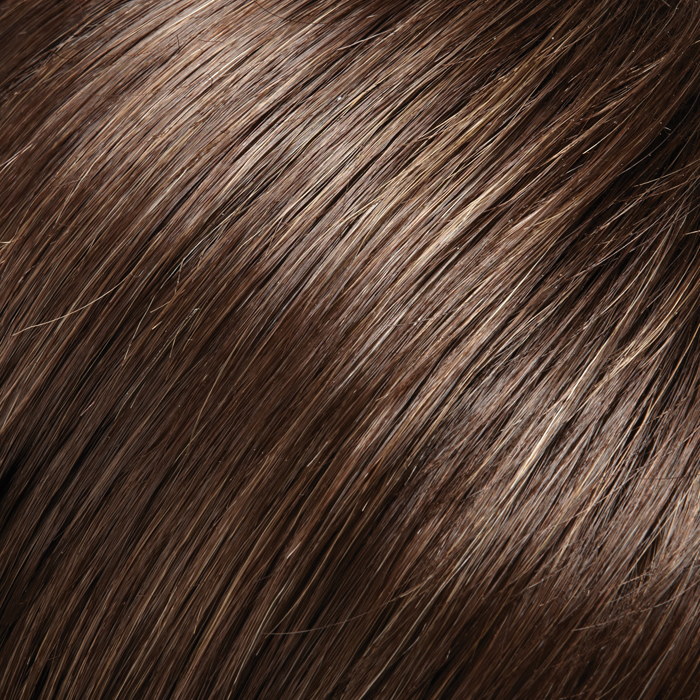 6H12 - Medium Chestnut Brown with 20% Highlight of Light Gold Brown