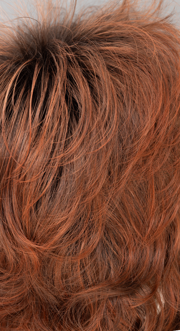 SS130 - Dark Copper - Dark Copper Tipped with Bright Copper with Darkest Brown Roots (+$3.00)