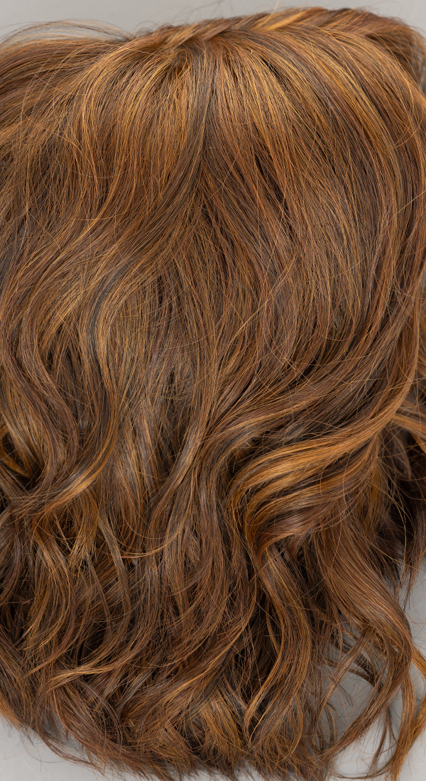 Spiced Brown - Dark Brown blended with Medium Reddish Brown