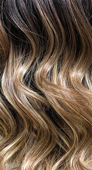 Ceylon - Dark Honey Blonde with Dark Brown Roots