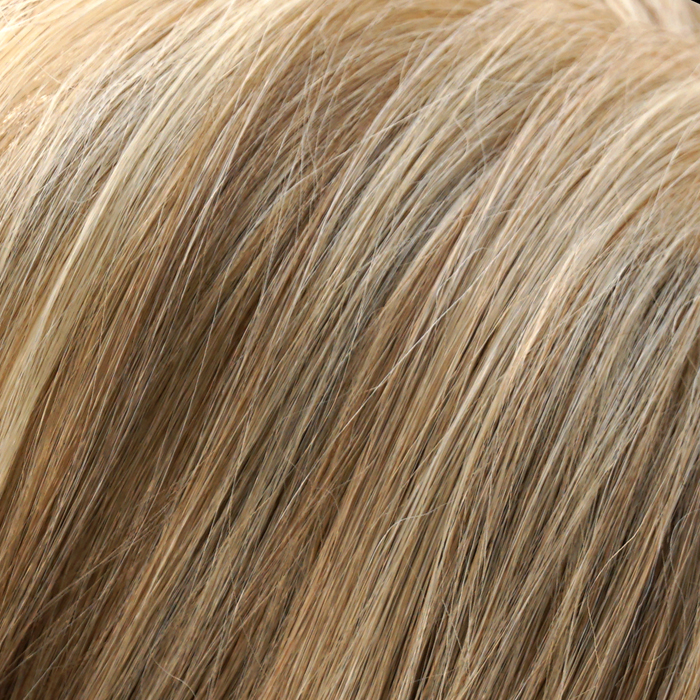 HD22F16 - Med Natural Gold Blonde & Pale Natural Blonde Blend w/ Pale Natural Blonde Tips