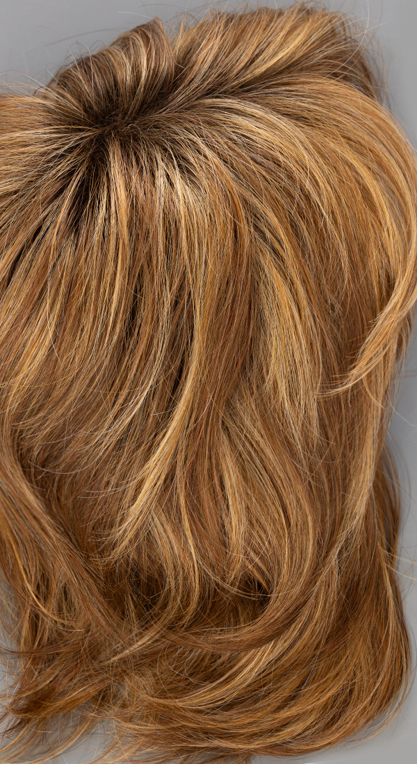 Copper Glaze R - Bronzed Light Brown with Copper highlights and Dark Brown Roots (+$5.00)