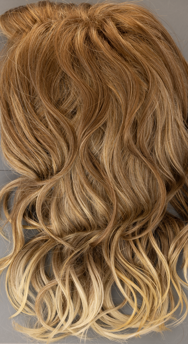 R613BG14 - Light Golden Brown with Very Light Golden Blond Tips