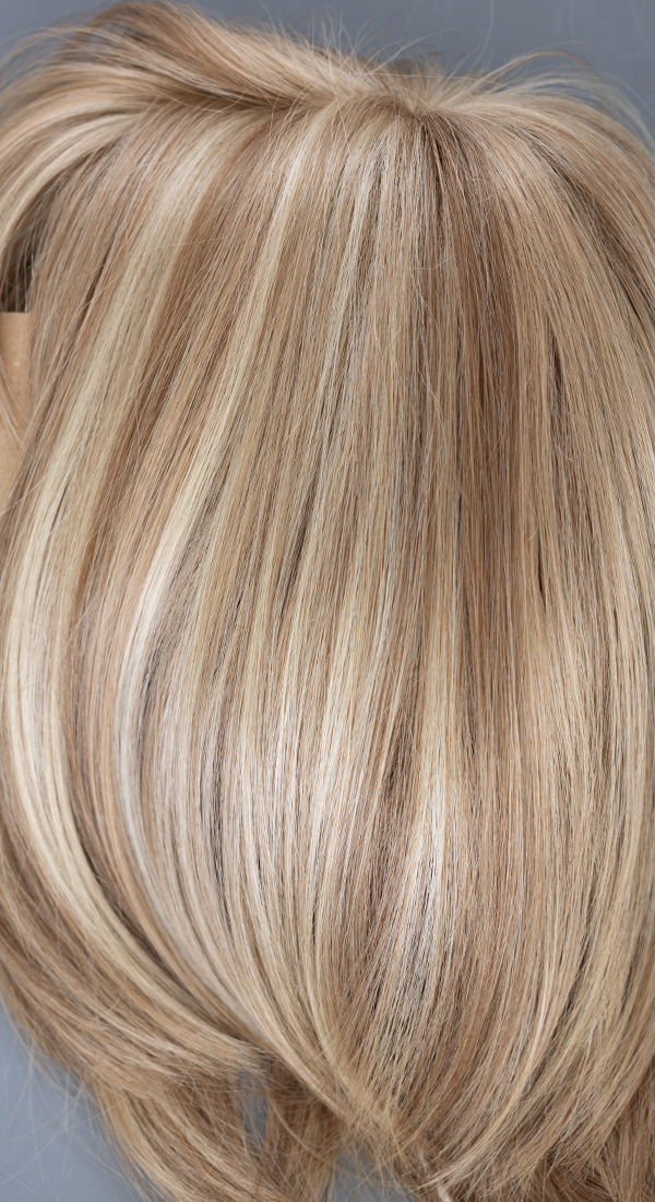 Champagne Blush - Platinum  Blond, Light Golden Blond and Very Light Strawbery Blond Blended