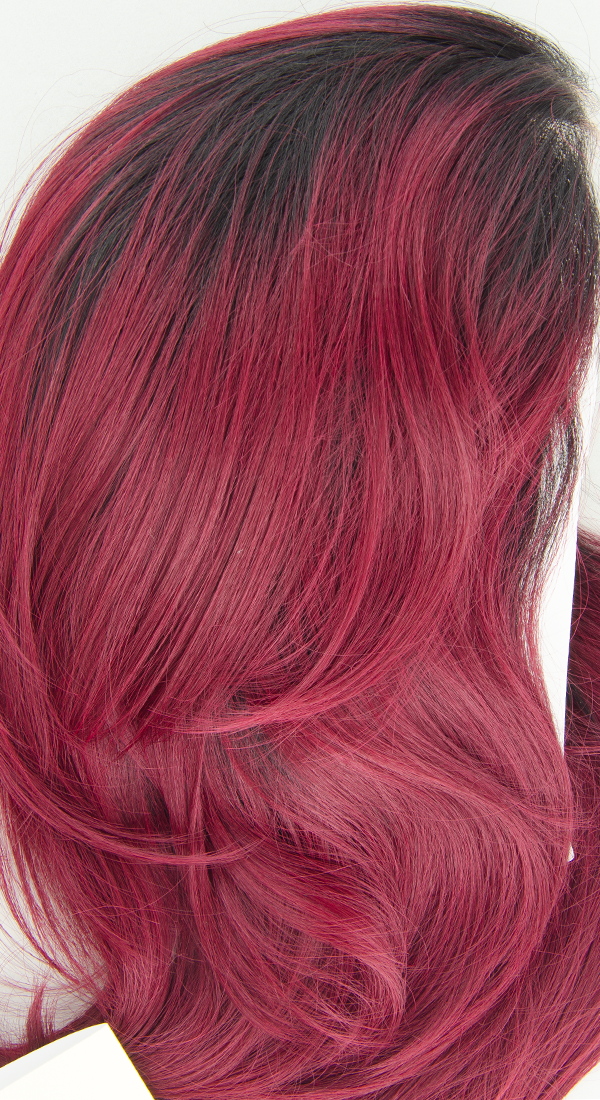 Plum Dandy - Dark Magenta with Black Roots