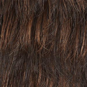  2/30H - Very Darkest Brown with Auburn Highlights