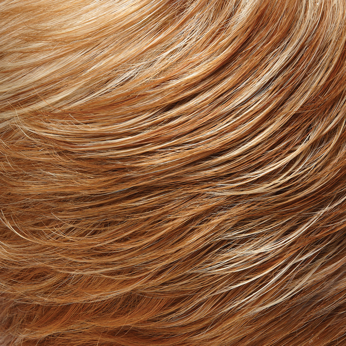 27F613 - Med Red-Gold Blonde & Pale Natural Gold Blonde Blend w/ Med Red-Gold Blonde Nape