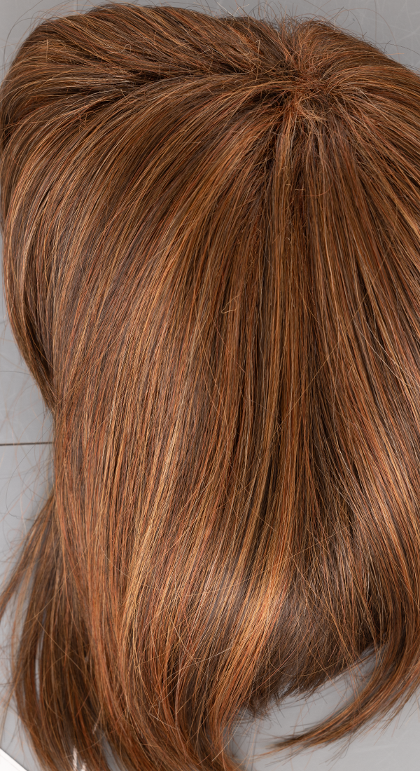 Ginger H - Ginger Brown with Auburn Highlights
