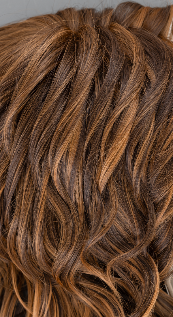 RL 5/27 - Ginger Brown - Dark Brown Highlighted with Light Auburn