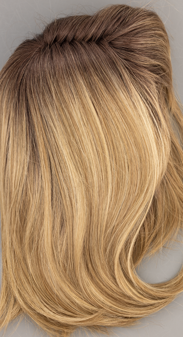 Golden Sandstone - Creamy Beigh Blonde with Dark Roots
