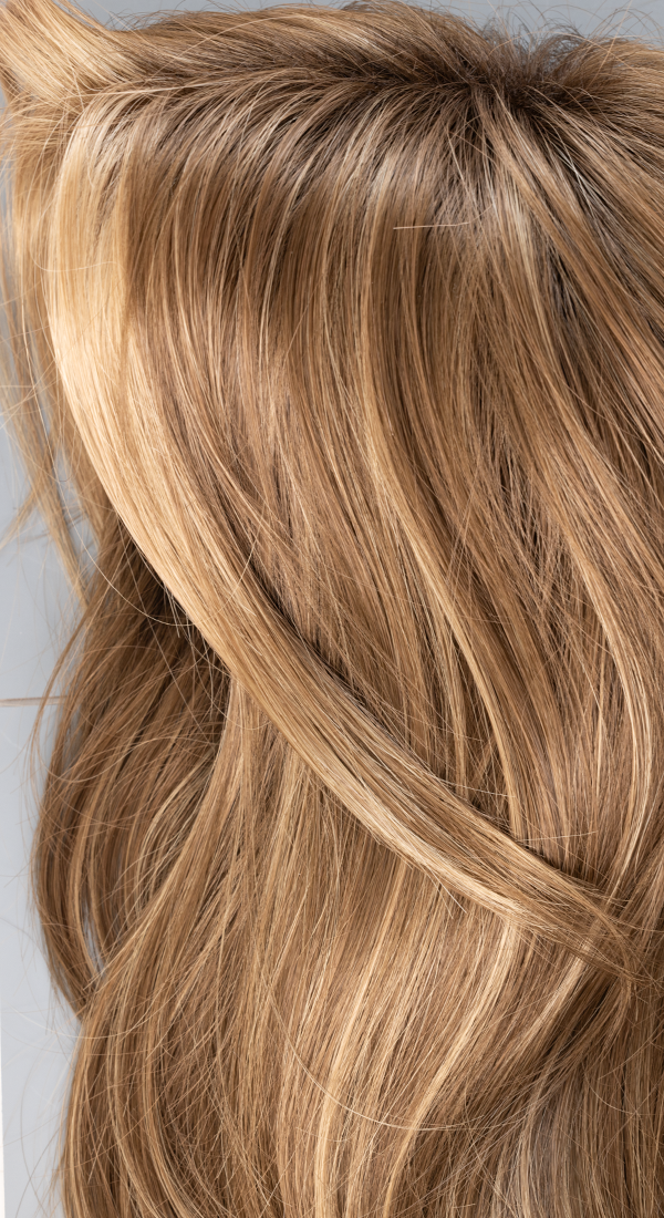 Honey Wheat R - Light Golden Brown Blend and Light Golden Blonde Fringe (+$5.00)