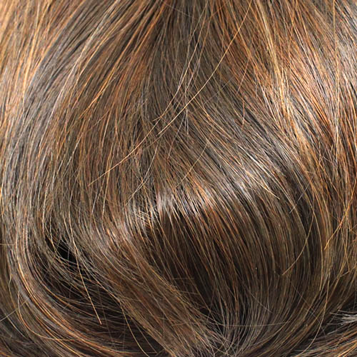  6/30H - Medium Chestnut Brown highlighted w/ Medium Auburn