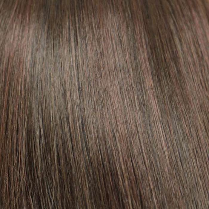  6/33 Medium Chestnut Brown tipped w/ Dark Auburn