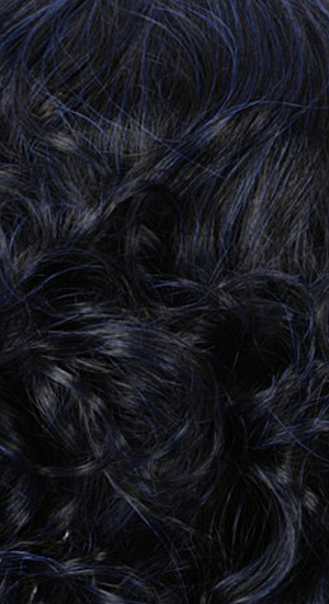 M1/DBLU - 90% Jet Black (1) with Dark Blue Mixed