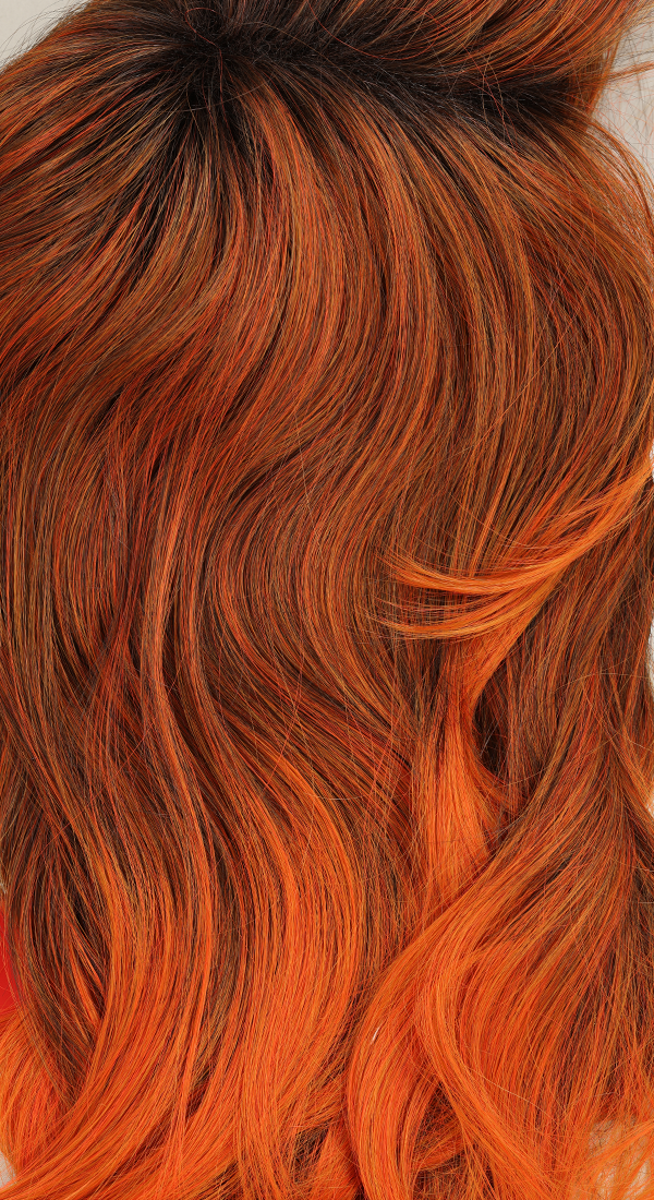 Red Copper - Very Bright Red with Black Roots (+$5.00)