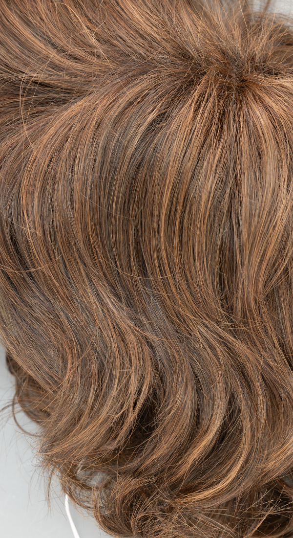 Medium Brown - Brown Blend with Medium Auburn Highlights