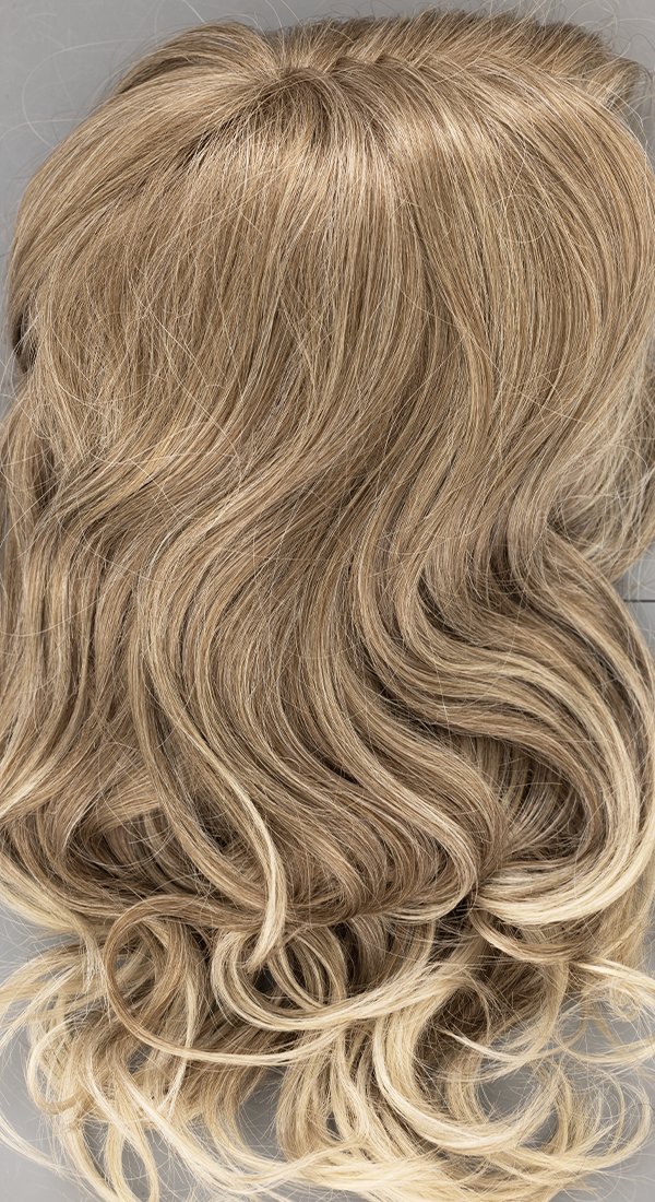 Iced Blond - Dark Blond with Light Golden Blonde Tips  