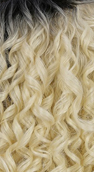 STT1B/88 - Light Blonde (88) with Off Black (1B) Roots