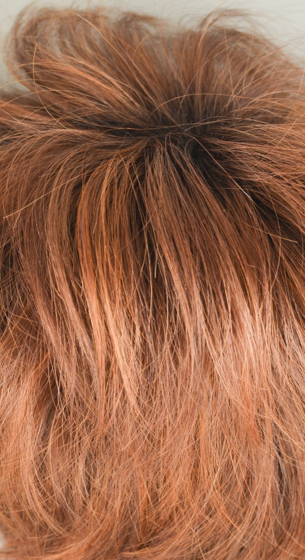 Terracotta H - Medium Auburn with Dark Brown Roots