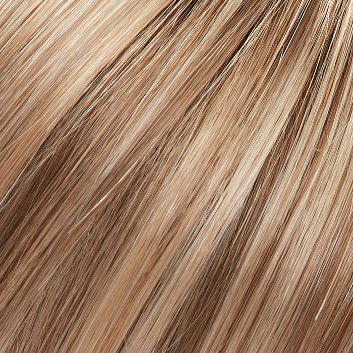 12FS12 Malibu Blonde - Lt Gold Brown, Lt Natural Gold Blonde & Pale Natural Gold-Blonde Blend, w/ Lt Gold Brown Roots