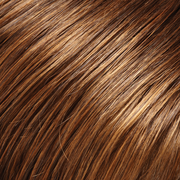 6/27TT - Brown & Lt Red-Gold Blonde Blend with Brown Nape