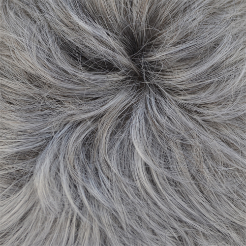 59/51/44  Dark Brown and Gray Variegated Blend