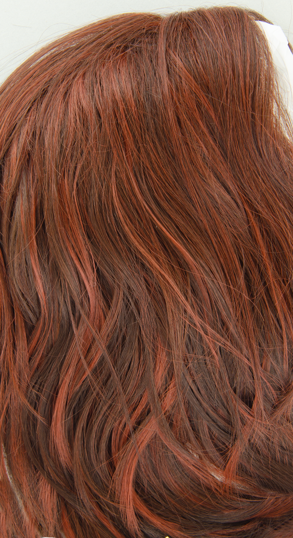 Burnt Chili - Bright Auburn and Dark Brown Blended