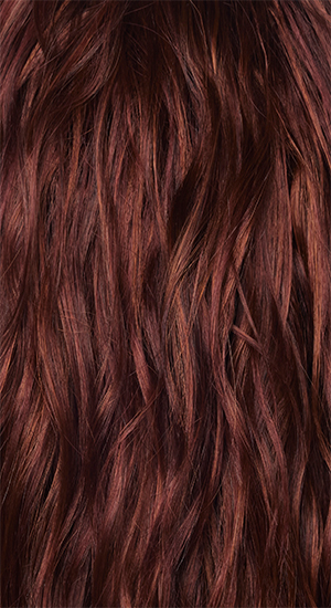 Cherry Merlot - Medium Auburn with Light Auburn Highlights