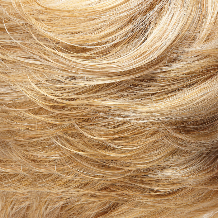 104F24B - Pale Natural White Blonde & Lt Natural Gold Blonde Blend w/ Lt Natural Gold Blonde Nape