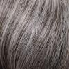 92 - Dark brown blended with 90% grey on top, gradually darkening to 50% grey at ends