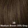 38 - Medium Brown with 35% Gray