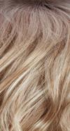 RH1488RT8 - Dark Brown Roots with Golden Blond and Ash Blond Blend